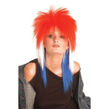 Jon Renau - fun wigs - Punky short - Red, White & Blue